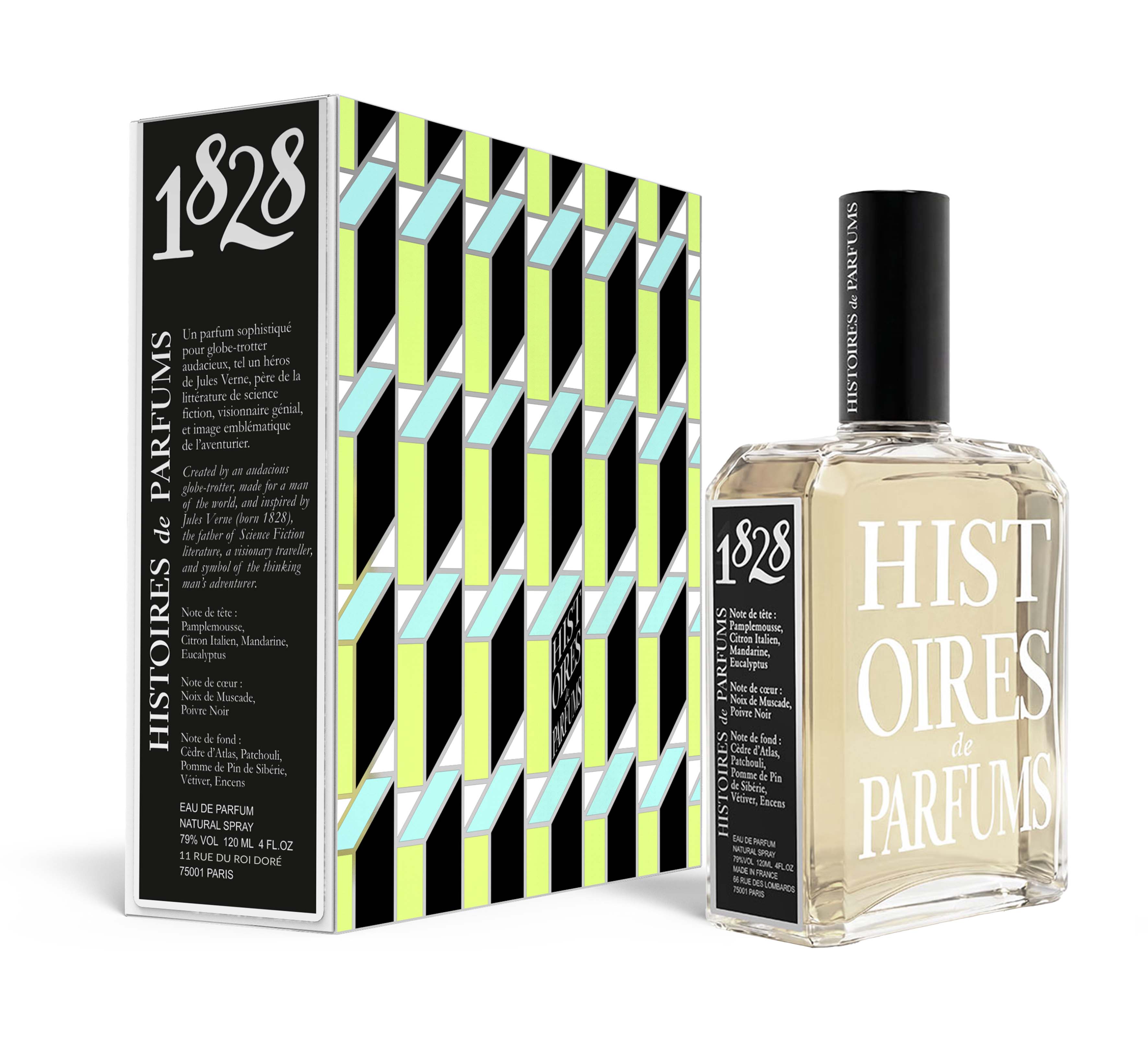1828 120ml bottle with pack