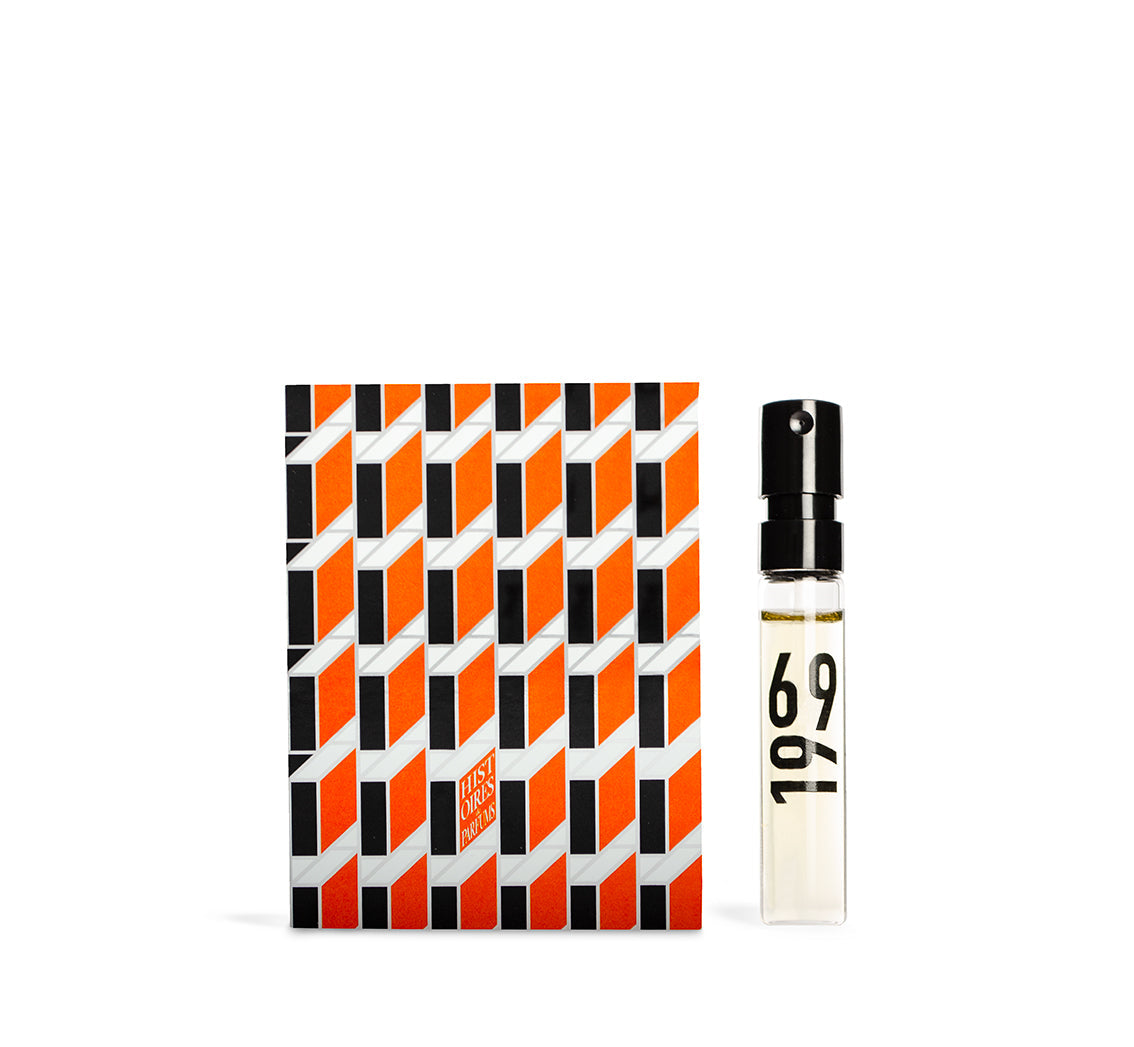 1969 sample and sample card.
